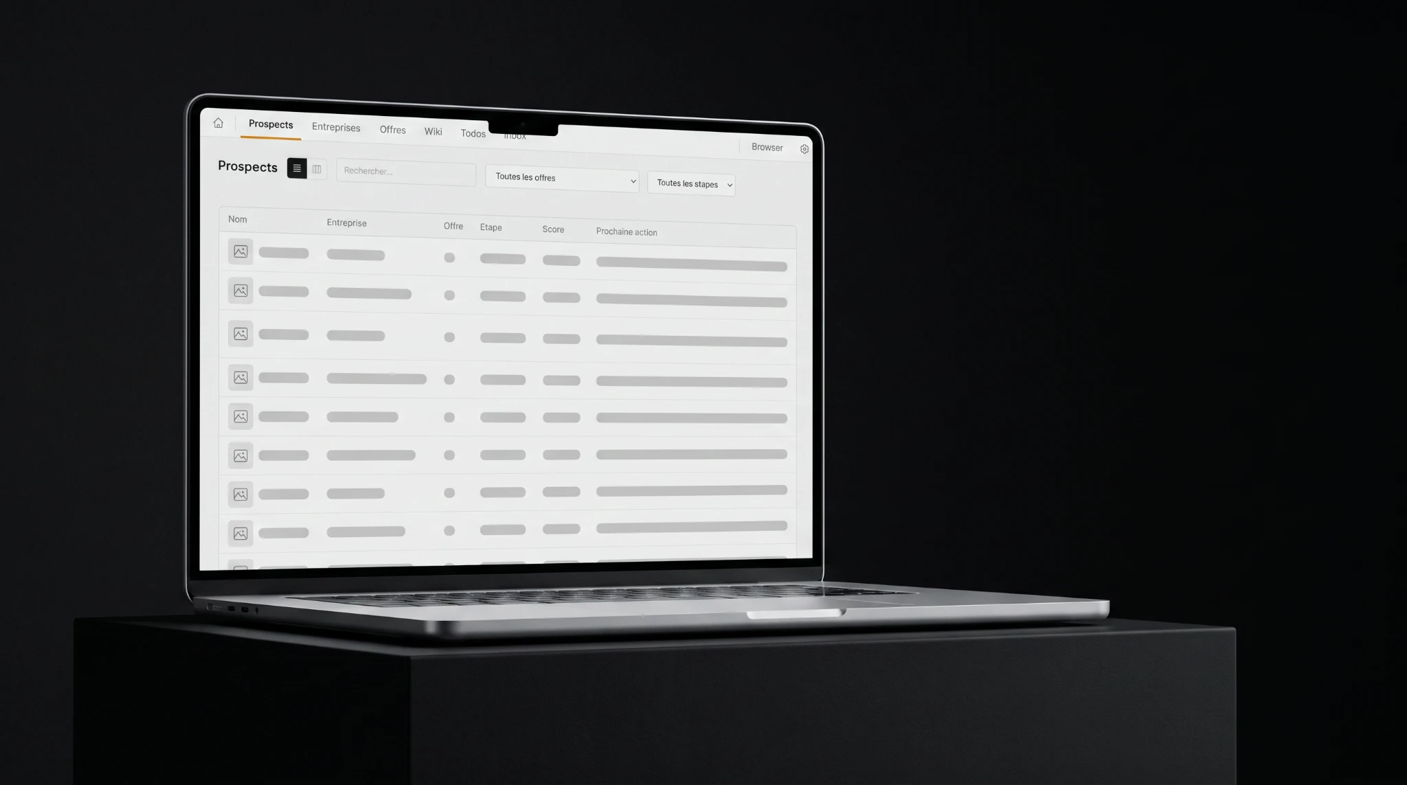 Prospere — La prospection B2B, pilotée de bout en bout par un seul outil
