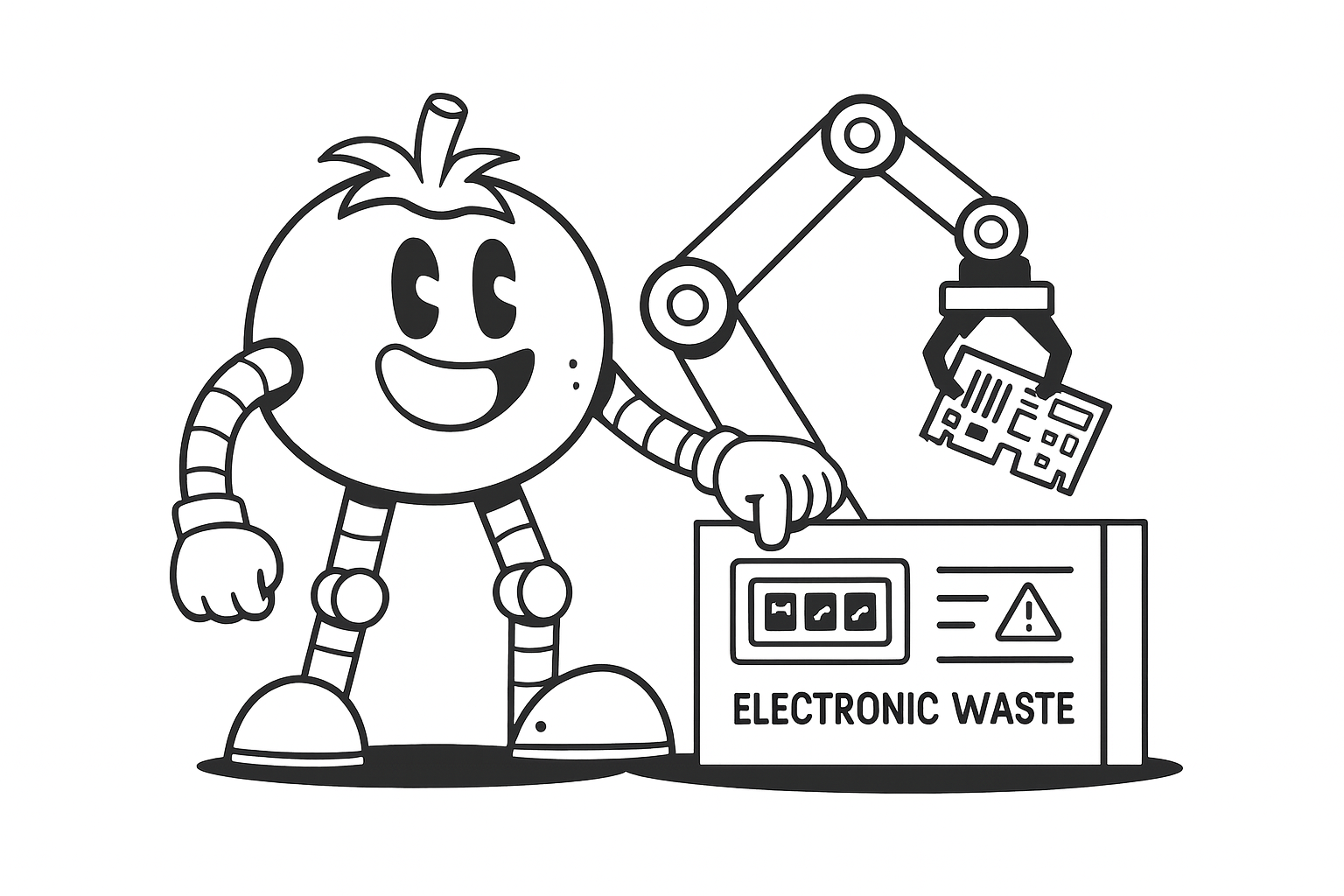Automatisation efficace de la gestion des déchets électroniques en entreprise
